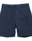 Robert Old - Indigo Blue Cotton Stretch Slim Fit Chino Shorts SHORTS Robert Old