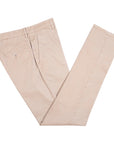 Robert Old - Beige Stretch Cotton Twill Chinos CASUAL TROUSERS Robert Old