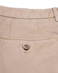 Robert Old - Beige Stretch Cotton Twill Chinos CASUAL TROUSERS Robert Old