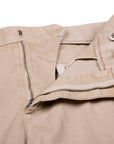 Robert Old - Beige Stretch Cotton Twill Chinos CASUAL TROUSERS Robert Old