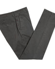 Robert Old - Charcoal Stretch Cotton Twill Chinos CASUAL TROUSERS Robert Old