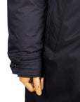 Moorer - Dark Blue ‘Vermont’ Padded Duster Coat OVERCOATS MooRER