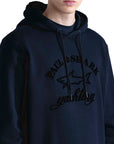 Paul & Shark - Navy 100% Cotton Hoodie SWEATS Paul & Shark