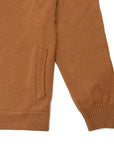 Robert Old - Orange Pure Merino Wool 2Ply Cardigan KNITWEAR Robert Old