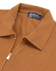 Robert Old - Orange Pure Merino Wool 2Ply Cardigan KNITWEAR Robert Old