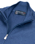 Robert Old - Royal Navy Virgin Wool Zip Neck Sweater KNITWEAR Robert Old