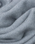 Robert Old - Ice Blue Wool & Cashmere Blend Crew Neck Jumper KNITWEAR Robert Old