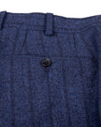 Robert Old - Blue Vertical Stripe 100% Wool Flannel Suit SUITS Robert Old