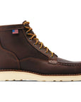 Danner - Brown Leather ‘Bull Run Moc Toe’ Lace-Up Boots SHOES Danner