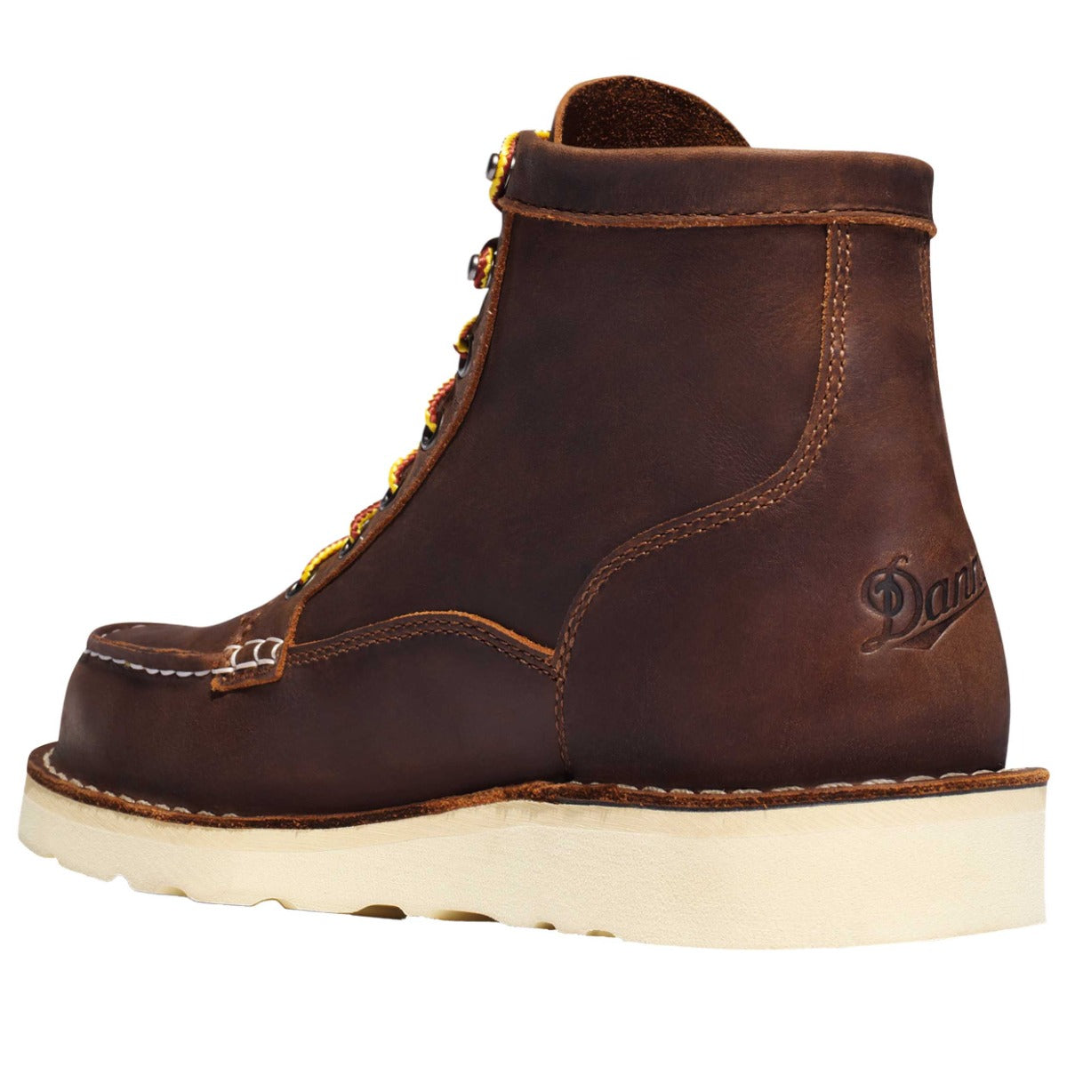 Danner - Brown Leather ‘Bull Run Moc Toe’ Lace-Up Boots SHOES Danner