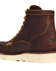 Danner - Brown Leather ‘Bull Run Moc Toe’ Lace-Up Boots SHOES Danner