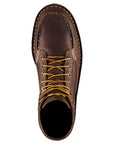 Danner - Brown Leather ‘Bull Run Moc Toe’ Lace-Up Boots SHOES Danner