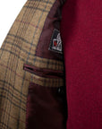 Robert Old - Brown Glenesk Check Wool & Cashmere Jacket JACKETS Robert Old