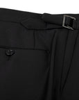 Robert Old - Black Pin Dot Drago Wool Tuxedo Suit SUITS Robert Old