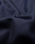 Robert Old - Navy Textured Wool & Silk Caccioppoli Tuxedo Suit SUITS Robert Old
