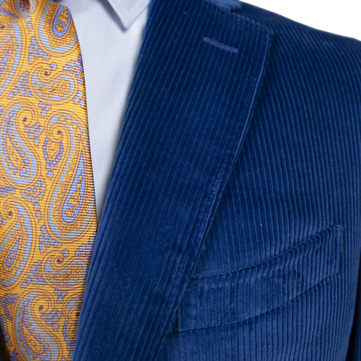 Mid Blue Corduroy Jacket – Robert Old & Co