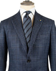 Belvest - Italian Fine Navy Check Jacket JACKETS Belvest