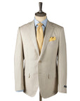 Robert Old - Beige Linen, Wool & Silk Two Piece Suit SUITS Robert Old