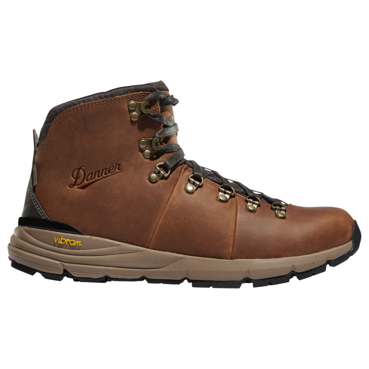 Danner - Brown Leather 'Mountain 600' Waterproof Boots - EE Width SHOES Danner