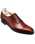 Crockett & Jones - Westbourne Chestnut Burnished Calf Oxford Shoes SHOES Crockett & Jones