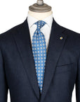 Belvest - Navy Check Italian Wool & Cashmere Suit SUITS Belvest