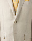 Robert Old - Beige Linen, Wool & Silk Two Piece Suit SUITS Robert Old