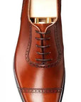 Crockett & Jones - Westbourne Chestnut Burnished Calf Oxford Shoes SHOES Crockett & Jones