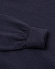 Robert Old - Dark Navy Highclere Cashmere Crew Neck Sweater CASHMERE Robert Old