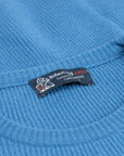 Robert Old - Airforce Blue Huntley 2ply Rib Crew Neck Cashmere Sweater CASHMERE Robert Old