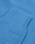 Robert Old - Airforce Blue Huntley 2ply Rib Crew Neck Cashmere Sweater CASHMERE Robert Old