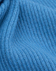 Robert Old - Airforce Blue Huntley 2ply Rib Crew Neck Cashmere Sweater CASHMERE Robert Old