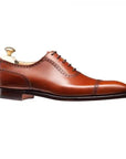 Crockett & Jones - Westbourne Chestnut Burnished Calf Oxford Shoes SHOES Crockett & Jones