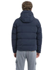 Paul & Shark - Navy 4X4 Stretch Save the Sea Puffer Jacket BLOUSONS Paul & Shark