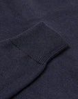 Robert Old - Dark Navy Mallaig 4ply Cashmere Cardigan CASHMERE Robert Old