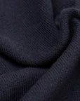 Robert Old - Dark Navy Mallaig 4ply Cashmere Cardigan CASHMERE Robert Old