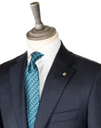 Belvest - Handcrafted Navy Super 130s Suit SUITS Belvest