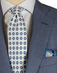 Robert Old - Light Blue 100% Wool Suit SUITS Robert Old