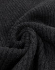 Robert Old - Charcoal Grey Colonial 8ply Cashmere Shawl Cardigan CASHMERE Robert Old