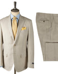 Robert Old - Beige Linen, Wool & Silk Two Piece Suit SUITS Robert Old
