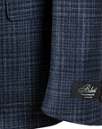 Belvest - Italian Fine Navy Check Jacket JACKETS Belvest