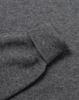 Robert Old - Derby Grey Elgin 2ply Roll Neck Cashmere Sweater CASHMERE Robert Old