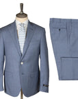 Robert Old - Light Blue 100% Wool Suit SUITS Robert Old