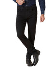 7 For All Mankind - Black Luxe Performance Plus Slimmy Tapered Jeans JEANS 7 For All Mankind