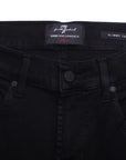 7 For All Mankind - Black Luxe Performance Plus Slimmy Tapered Jeans JEANS 7 For All Mankind