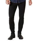 7 For All Mankind - Black Luxe Performance Plus Slimmy Tapered Jeans JEANS 7 For All Mankind