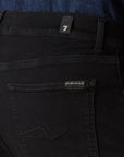 7 For All Mankind - Black Luxe Performance Plus Slimmy Tapered Jeans JEANS 7 For All Mankind