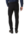7 For All Mankind - Black Luxe Performance Plus Slimmy Tapered Jeans JEANS 7 For All Mankind