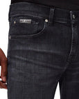 7 For All Mankind - Black Special Edition Slimmy Tapered Jeans JEANS 7 For All Mankind