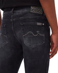 7 For All Mankind - Black Special Edition Slimmy Tapered Jeans JEANS 7 For All Mankind