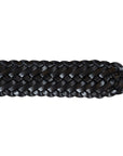 Robert Old - Navy Woven Leather Belt BELTS/BRACES Robert Old